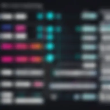 A diagram showing the evolution of music recognition technology over the years.