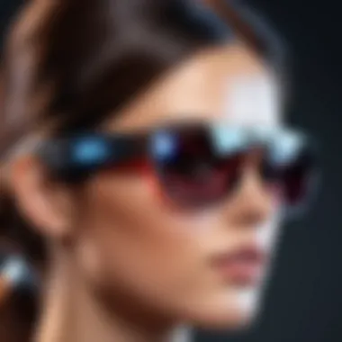 Future Trends of North AI Glasses A futuristic depiction of the implications of North AI glasses on technology interactions.