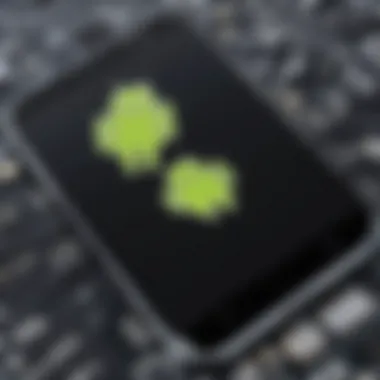 Apple and Android Devices Visual representation of Apple and Android devices side by side