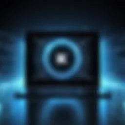 Dynamic visual representation of bounce photos being transformed into videos