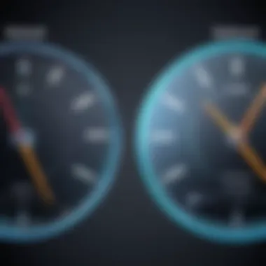 Slow Motion vs Normal Speed Frame Comparison Comparison of slow-motion and normal-speed video frames