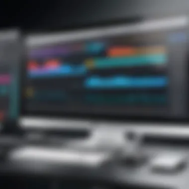 Essential Tools for Slow Motion Editing Cinematic display of slow motion video editing tools