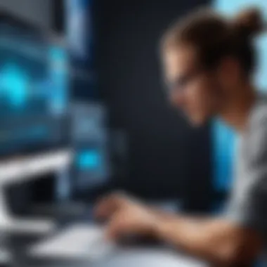 Adjusting Video Speed in Editing Software A user adjusting video speed settings in editing software