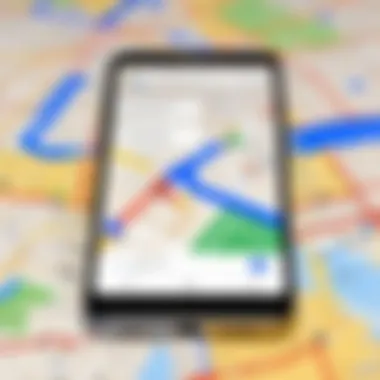 Identifying Common Error Messages in Google Maps Screen displaying error message on Google Maps app