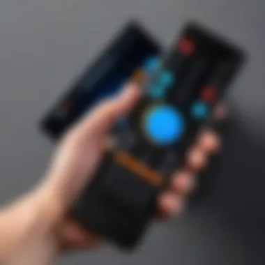 User troubleshooting a Fire TV remote with a smartphone app