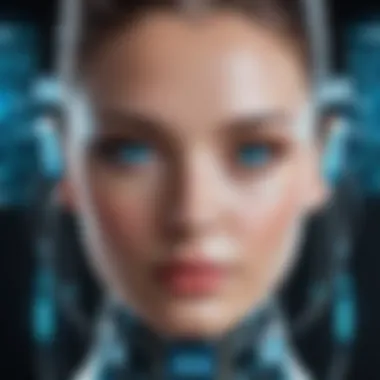 Ethical Considerations in AI Face Enhancement Visual representation of ethical considerations surrounding AI face enhancement technologies