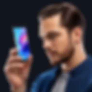 Considerations for Galaxy Z Flip Repair Options User contemplating repair options for Galaxy Z Flip