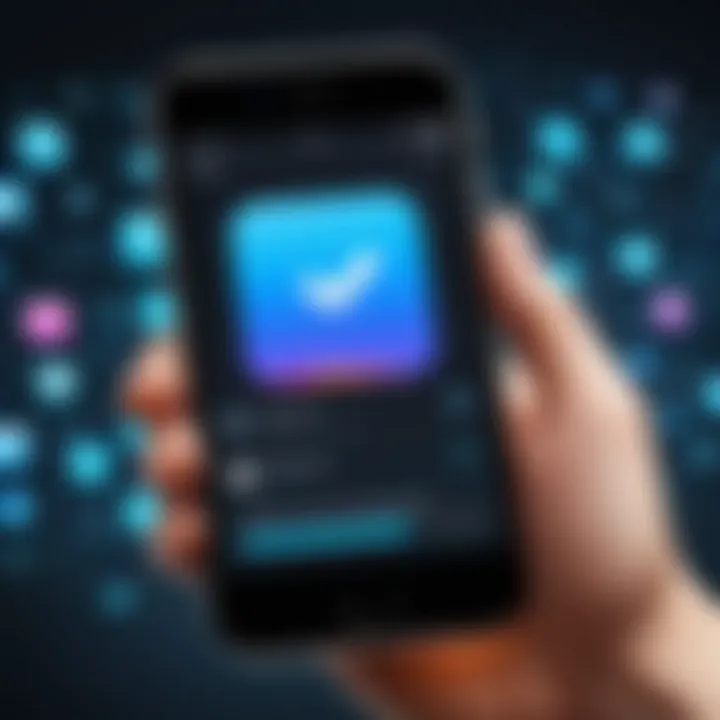 Graph illustrating user engagement on social media