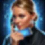 An illustration depicting the concept of non-traceable communication