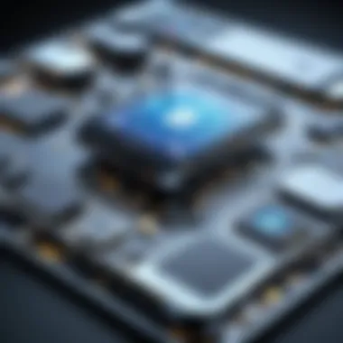 Technological Foundations of Non-Traceable Devices A visual representation of the technology behind non-traceable phones