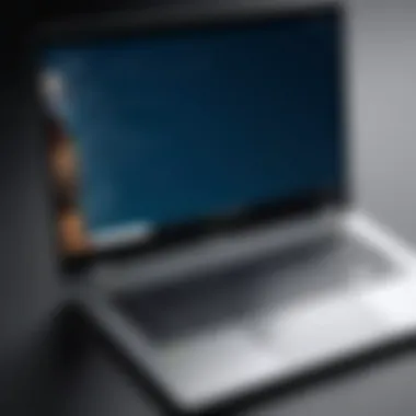 Traditional Notebook Interface Notebook featuring a conventional laptop interface