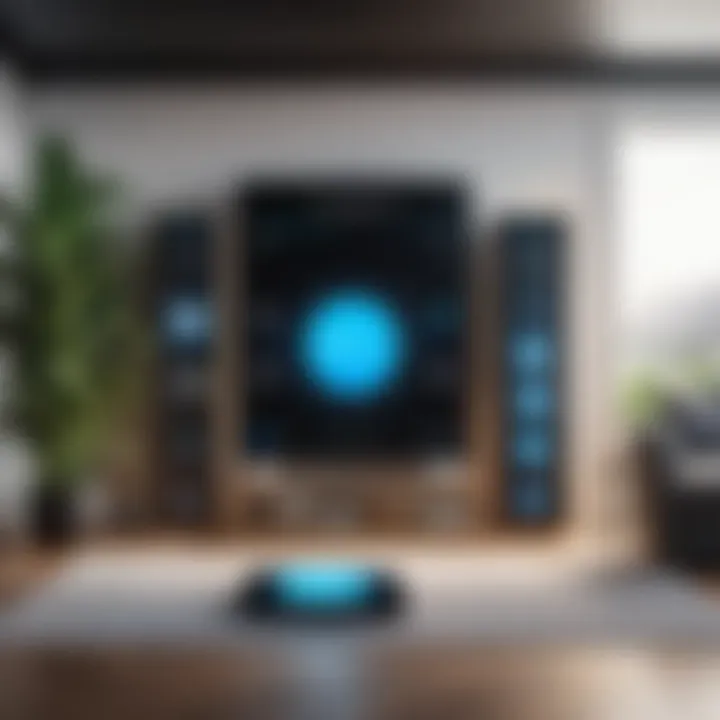 Overview of smart home ecosystem integrating with the Alexa App