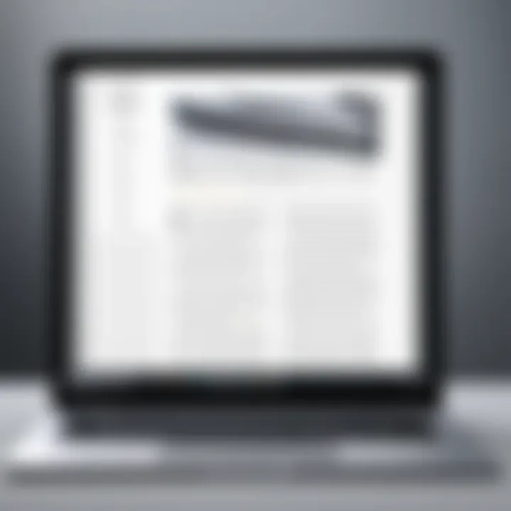 Illustration of text extraction from an image to a Word document