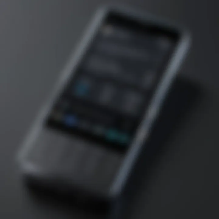 Interactive features of the Pixel Flip Phone demonstrated on its user-friendly interface