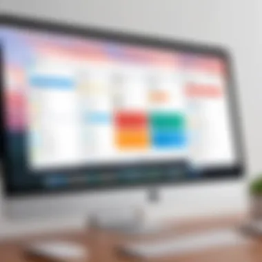 Organizing Tasks with macOS Todo Dashboard of macOS Todo showcasing task organization
