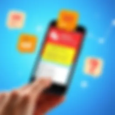 Highlighted Features of WeChat WeChat features highlighted on a mobile screen