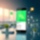 Overview of WeChat interface on Android