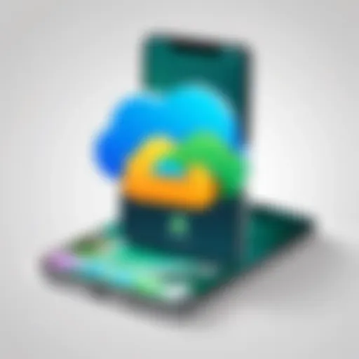 iCloud settings for WhatsApp backup